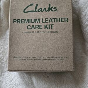 Clarks Premium Leather Care Kit - Brown